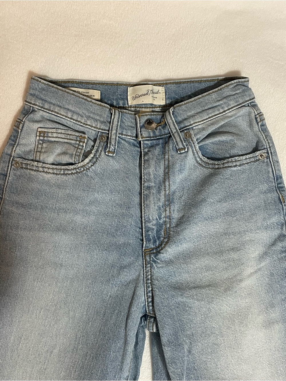 Universal Thread High Rise 90s Straight Denim - Picture 2 of 12